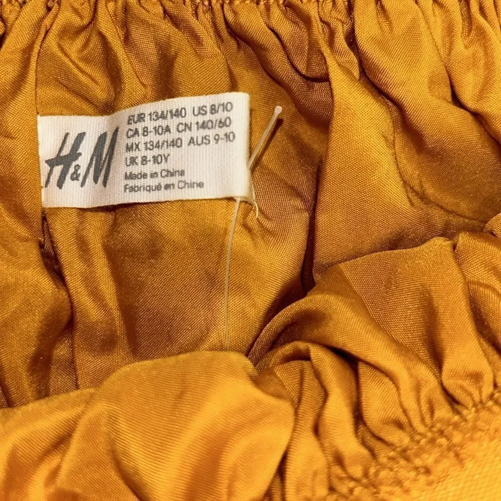 H&M Yellow Tulle Girls Skirt(Size 8-10)